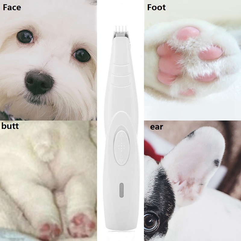Pet Electric Shaver Mini Toes Paws Pad Professional Pet Trimmer Hair Clipper Set eBay